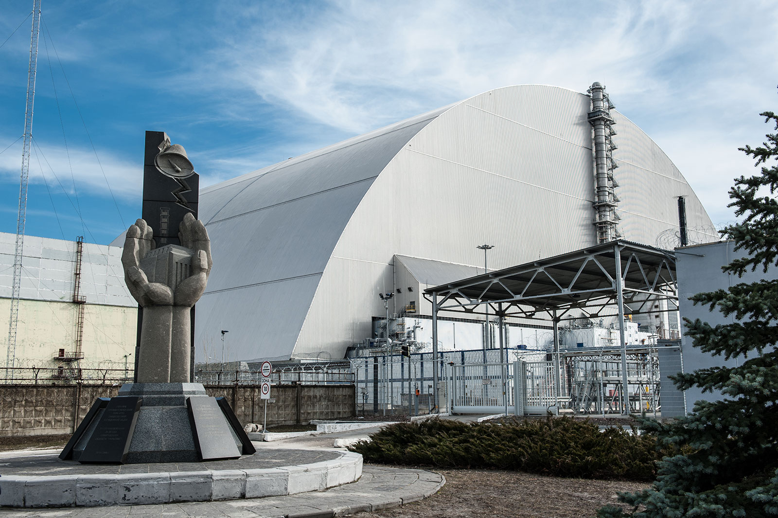 The New Safe Confinement (NSC or New Shelter) is a structure built to confine the remains of the number 4 reactor unit at the Chernobyl Nuclear Power Plant.