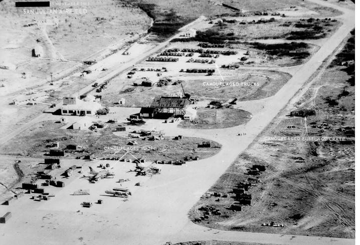 Reconnaissance Photograph - San Julian airfield - 15 November 1962