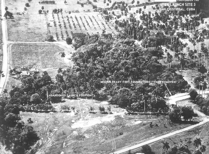 Reconnaissance Photograph - San Cristobal MRBM Site 3 - 01 November 1962