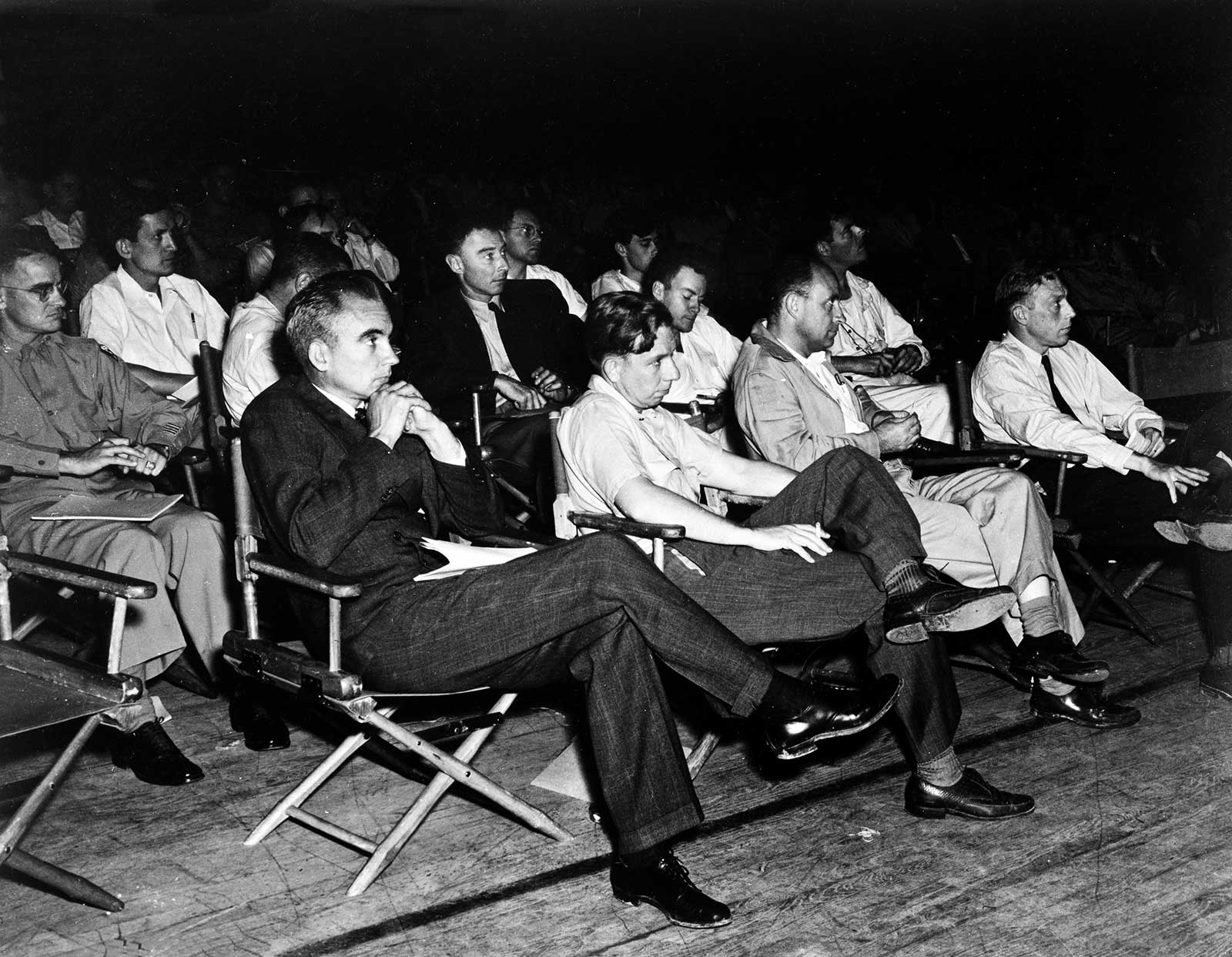 Colloquium at Los Alamos, circa 1946