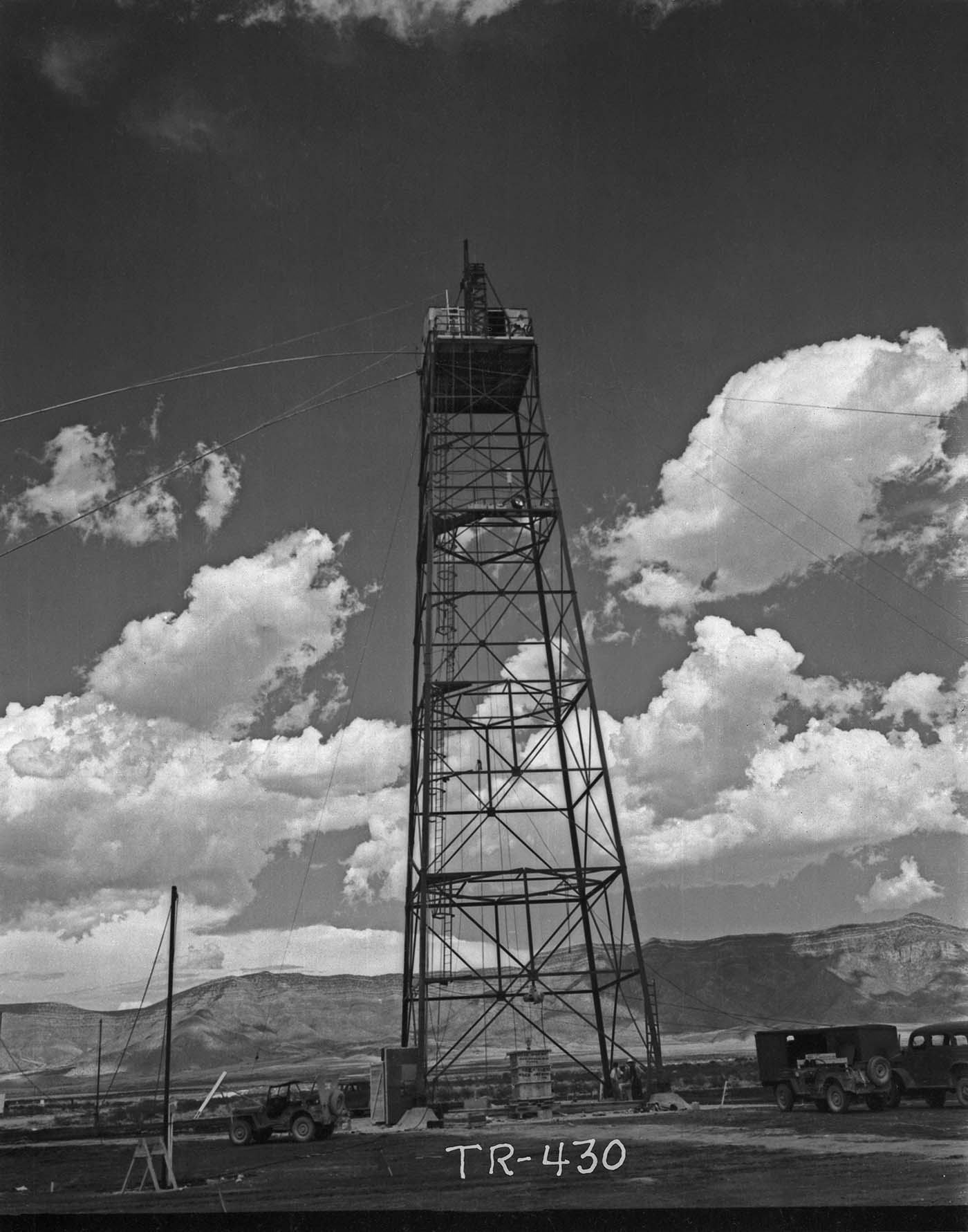 Tower for the Trinity Test