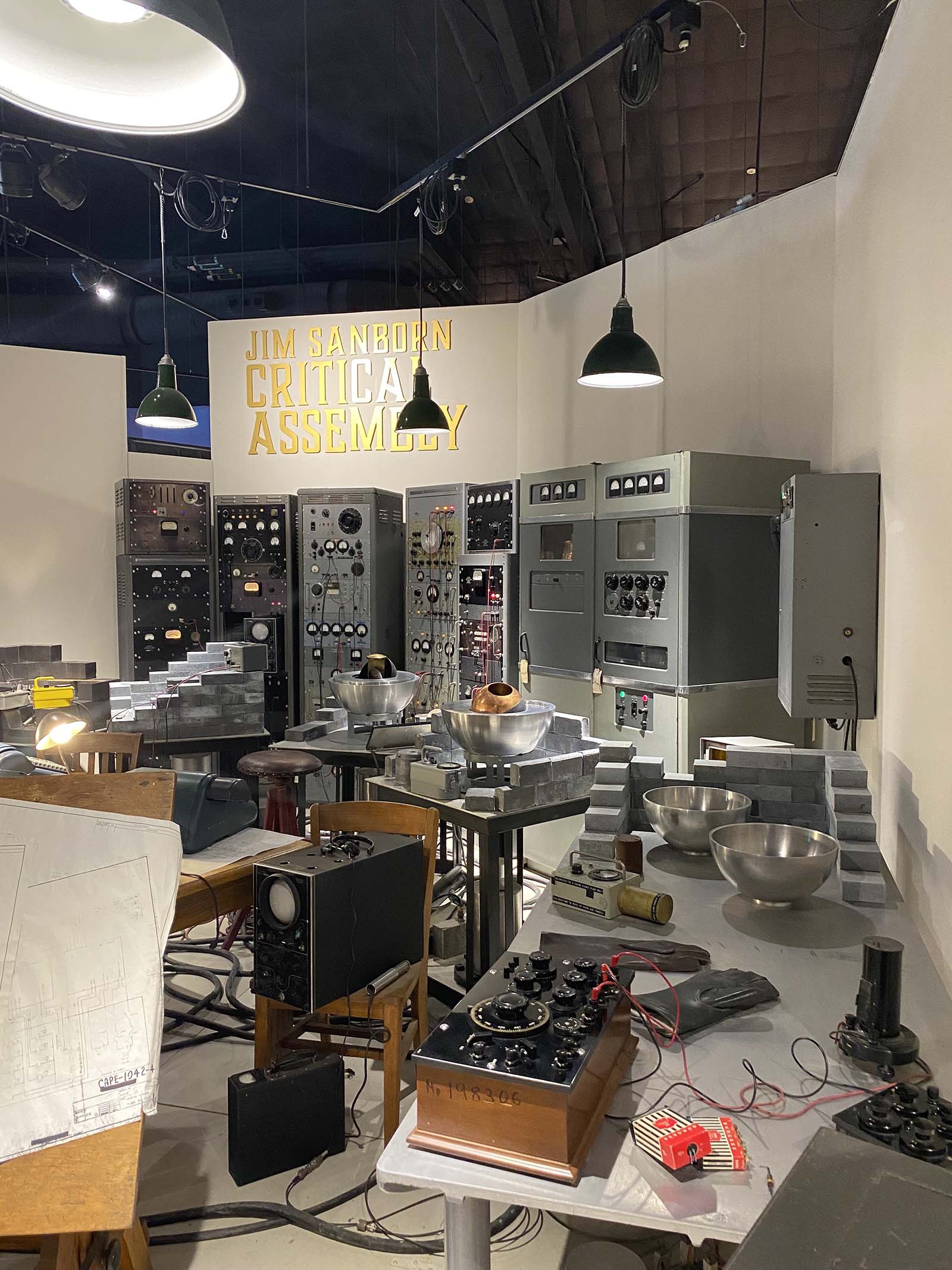 Electronic instruments, hardware, furniture, tools and materials used by the Los Alamos Scientific Laboratory