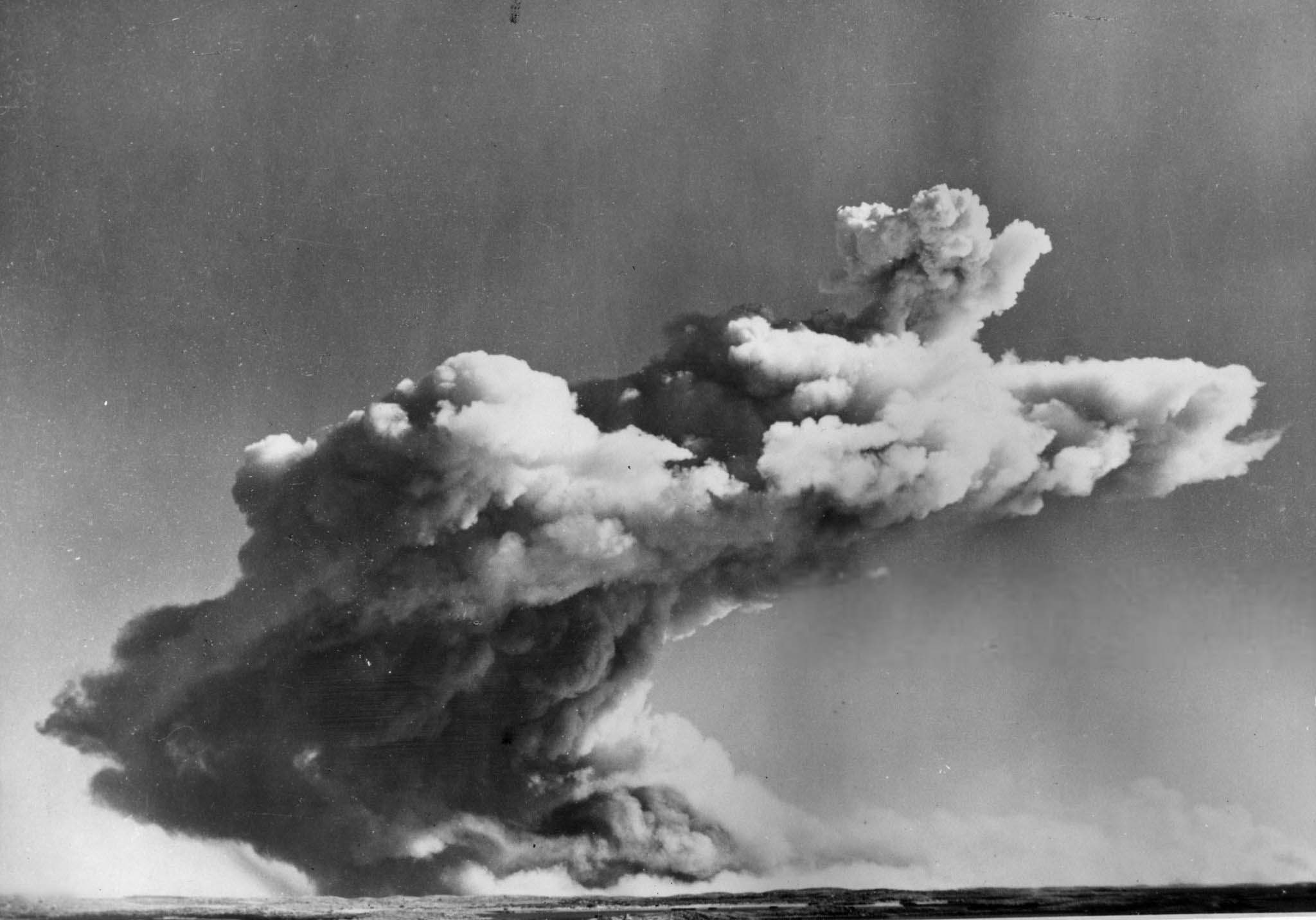 plutonium bomb test