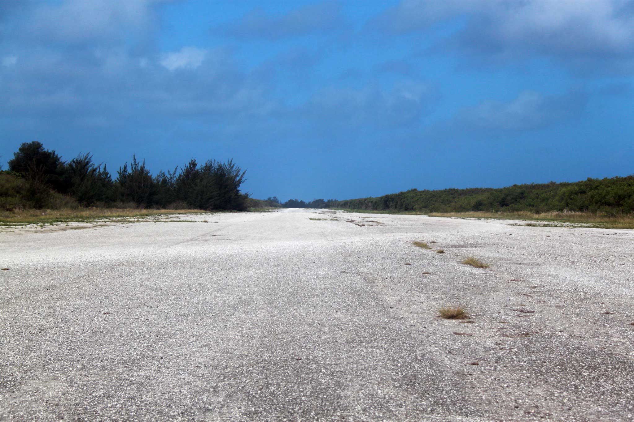 Runway on Tinain Island