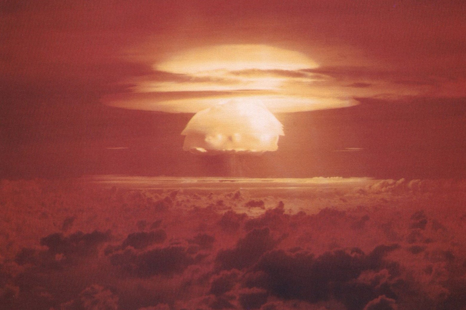 Thermonuclear ground burst