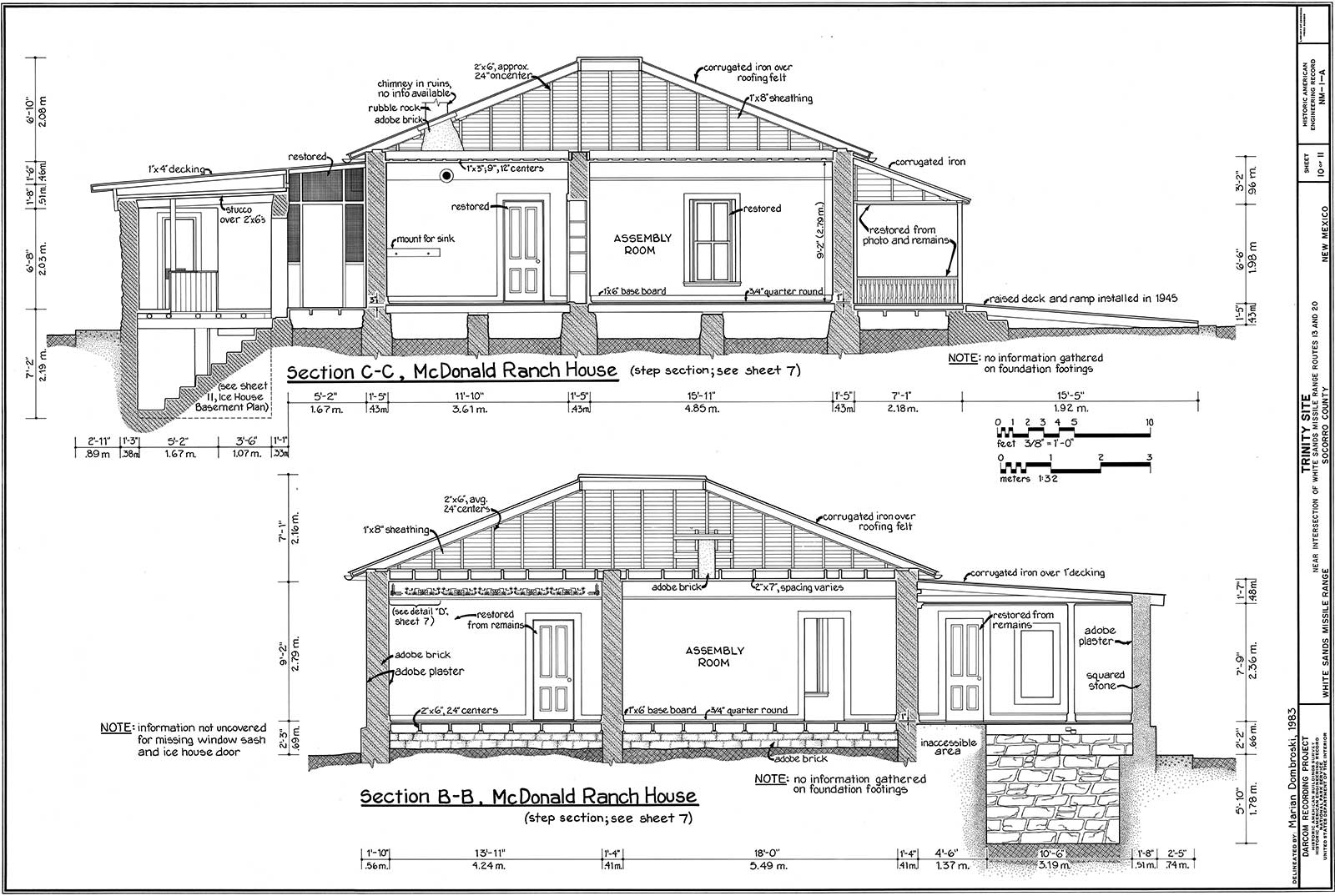 McDonald Ranch Sections